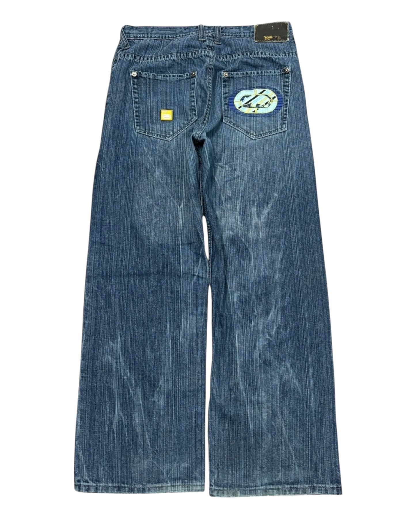 Y2K Ecko Unltd. Baggy Embroidered Jeans