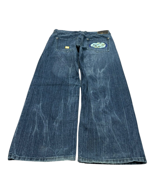 Y2K Ecko Unltd. Baggy Embroidered Jeans