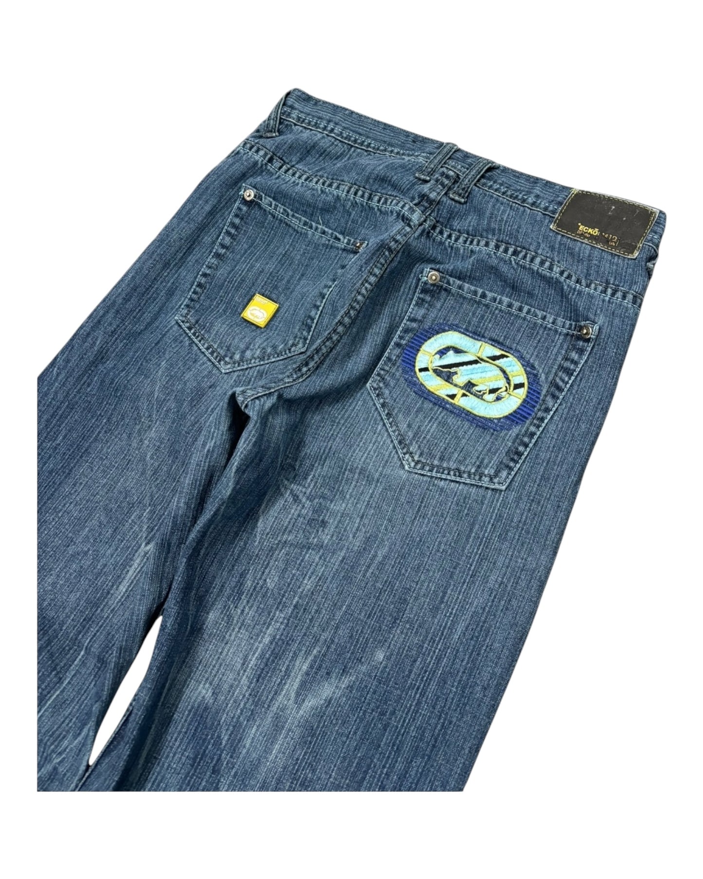 Y2K Ecko Unltd. Baggy Embroidered Jeans