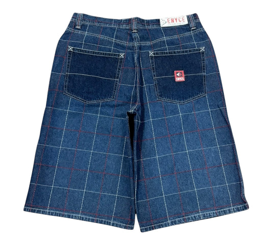 DS Baggy Y2K Enyce Grid Style Jorts