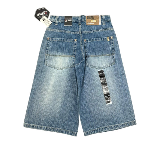 DS Y2K Baggy Light Wash Southpole Jorts