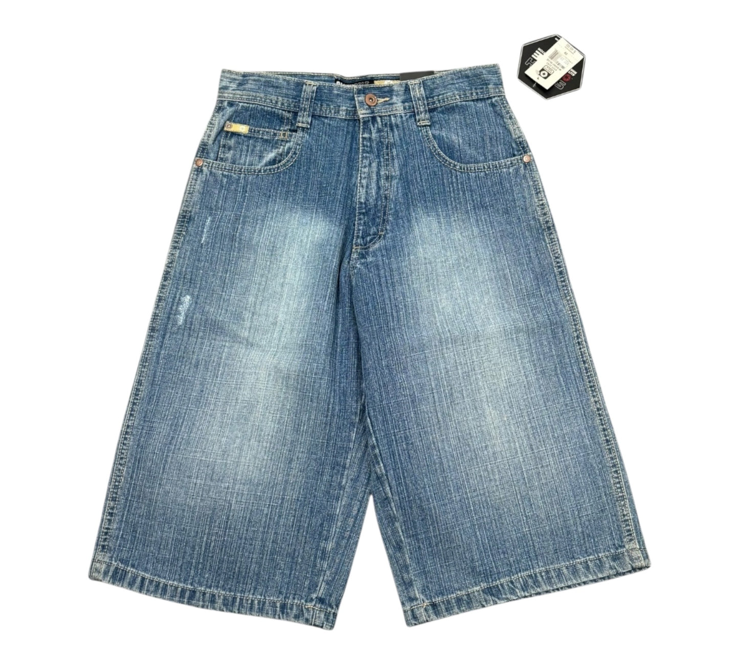 DS Y2K Baggy Light Wash Southpole Jorts