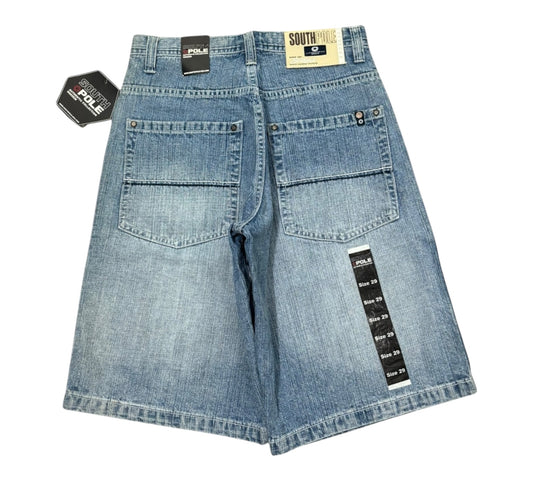 DS Y2K Baggy Light Wash Southpole Jorts