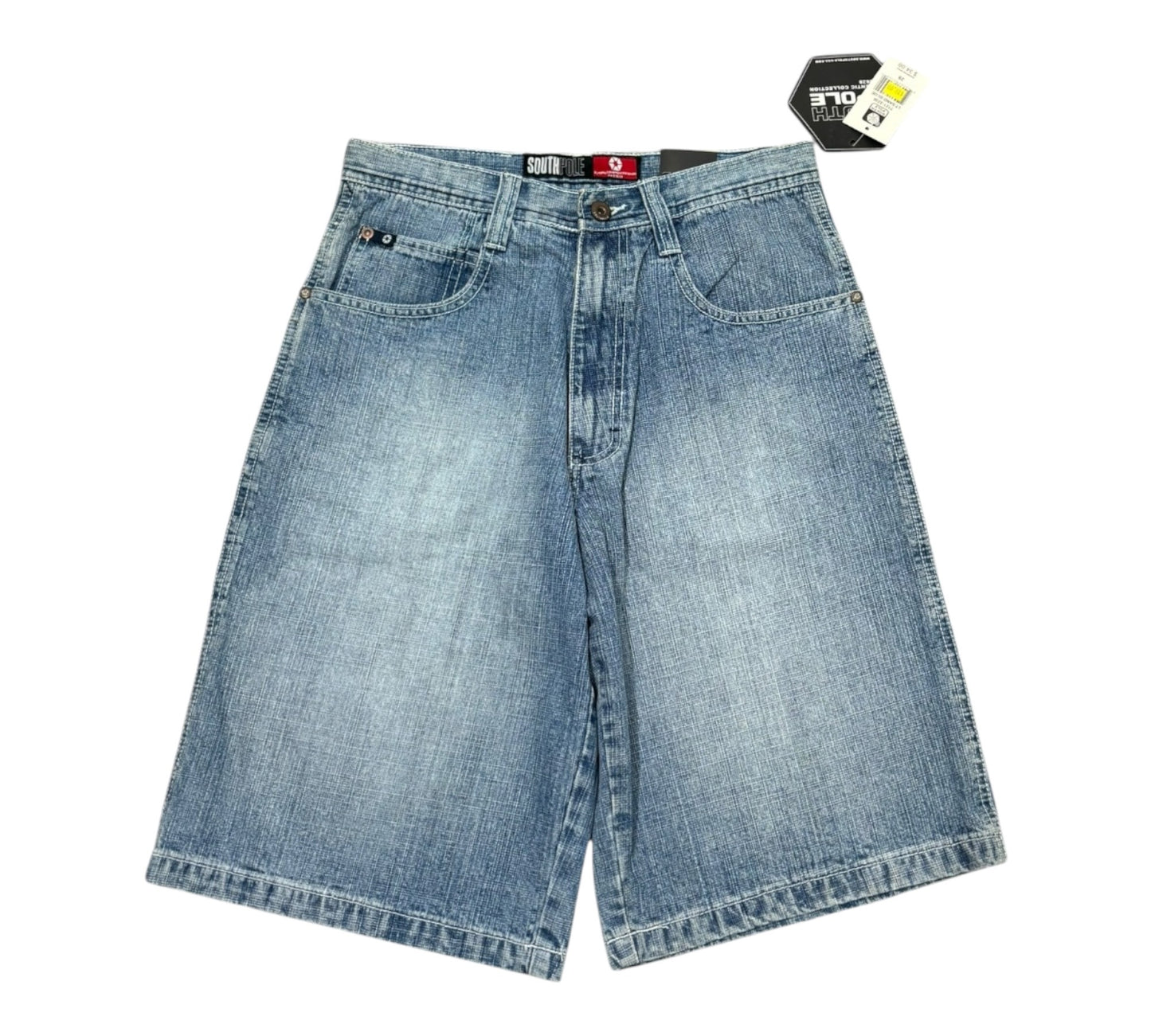 DS Y2K Baggy Light Wash Southpole Jorts